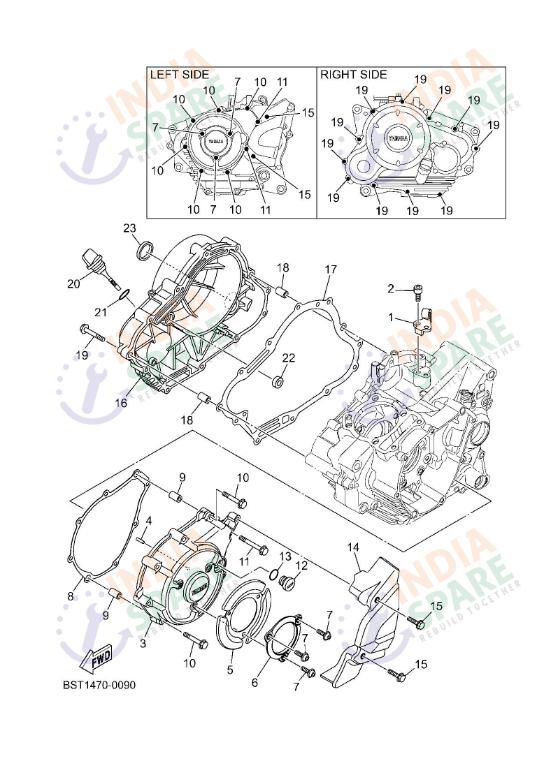 CRANKCASE COVER 1